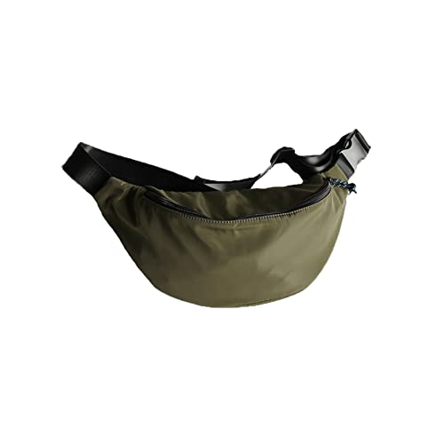 AQQWWER Hüfttasche Mode Taille Tasche Männer Laufende Diagonale Tasche Brusttasche Multifunktionssport und Freizeit Schultertasche (Color : Green) von AQQWWER