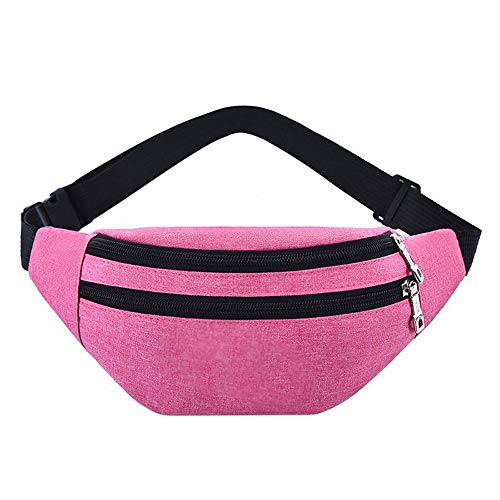 AQQWWER Hüfttasche Oxford Cloth Hüfttasche Männer und Frauen Universal-Fanny-Pack Sport Reise Outdoor-Solid Color Chest Bag (Color : 3) von AQQWWER