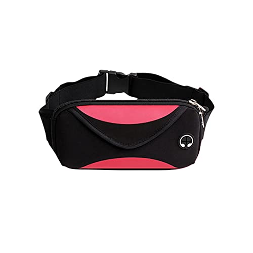 AQQWWER Hüfttasche Sport Taille Tasche Radfahren Laufung Jogging Gym Bornet Handy Schulter Strap Tasche Männer Frauen Reise Taille Tasche (Color : Pink) von AQQWWER