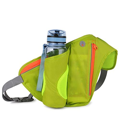AQQWWER Hüfttasche Taille Taschen Fanny Pack Frauen Taille Packung Beutel Gürteltasche Geldbörse Handy Pocket Case Camping Wandersport (Color : Green) von AQQWWER