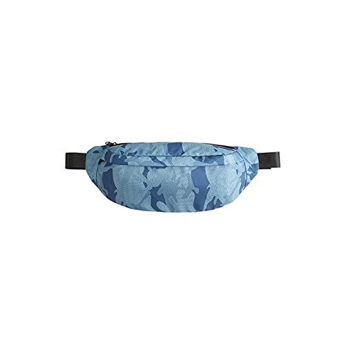 AQQWWER Hüfttasche Taillenpackungen, Tarnung Taille Tasche wasserdichte Schulter Fanny Packs Mann Zigarette Geld Telefon Gürtel Beutel Für Männer Frauen Unisex Hüfttasche (Color : Blue) von AQQWWER