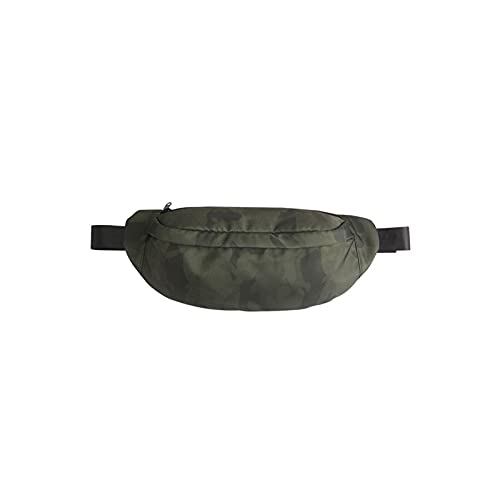 AQQWWER Hüfttasche Taillenpackungen, Tarnung Taille Tasche wasserdichte Schulter Fanny Packs Mann Zigarette Geld Telefon Gürtel Beutel Für Männer Frauen Unisex Hüfttasche (Color : Green) von AQQWWER