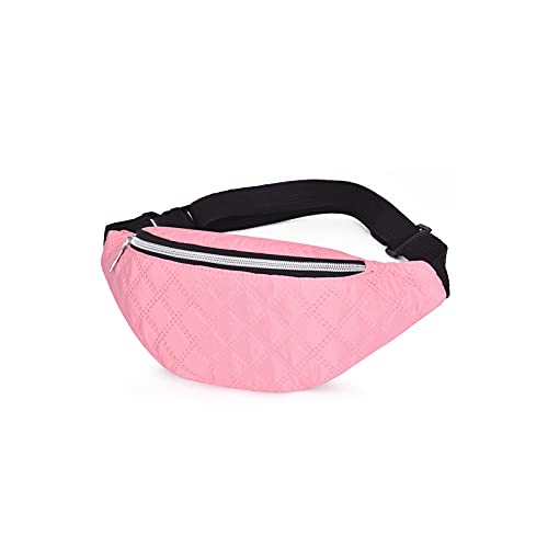 AQQWWER Hüfttasche Taschen Taschen, Herrenbeutel, Taschen der Frauen Taschen, massistische Brusttaschen, Reisen und Freizeit Messenger Bags (Color : Pink) von AQQWWER