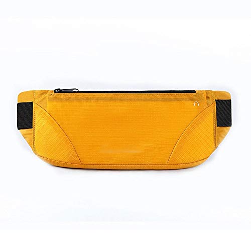 AQQWWER Hüfttasche Unisex wasserdichte Taille Taschen Reisen Sport Fanny-Satz Telefon Hüfttasche Kasten-Beutel Frauen Männer Schwarze beiläufige elastische Gurt-Taillen-Beutel (Color : 2) von AQQWWER