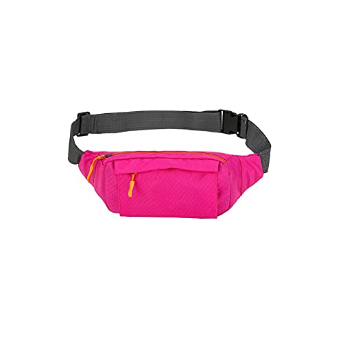 AQQWWER Hüfttasche wasserdichte Taille Packung Frauen Sport Laufen Taille Tasche Für Männer Handyhalter Gürtel Tasche Gym Fitness Reisebeutel Brusttaschen (Color : Red) von AQQWWER