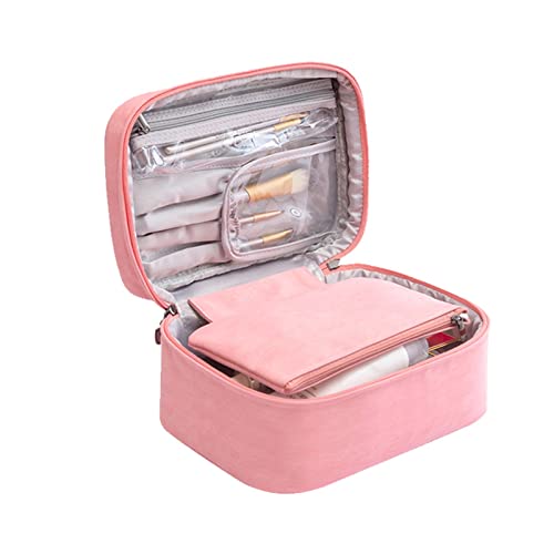 AQQWWER Schminktasche Cosmetic Bag Travel Organizer Women Multifunction Waterproof Toiletries Storage Pouch Makeup Cosmetic Bag von AQQWWER