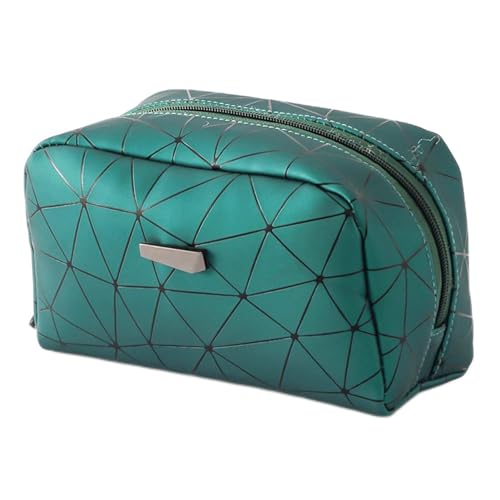 AQQWWER Schminktasche Frauen Reise Kosmetiktasche Multifunktions Geometrische Make-up-Taschen wasserdichte Tragbare Toilettenartikel Organizer Make-up-Fälle. (Color : 2) von AQQWWER