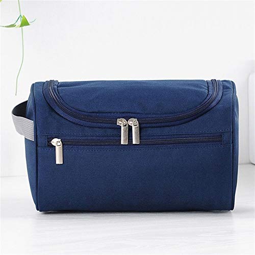 AQQWWER Schminktasche Männer hängen Kosmetiktasche Business Makeup Case Frauen Reise Make-up Reißverschluss Organizer Aufbewahrungsbeutel Kulturwaschbad Kit. (Color : Sky Blue) von AQQWWER