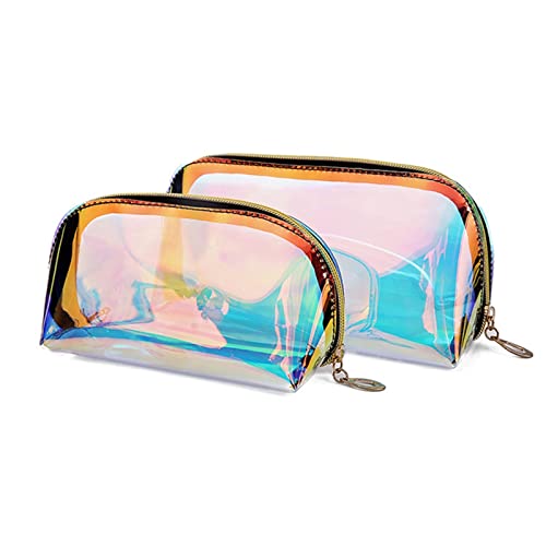 AQQWWER Schminktasche Make Up Bag Women Foldable Makeup Hanging Travel Cosmetic Brushes Wash Cosmetic Bag von AQQWWER