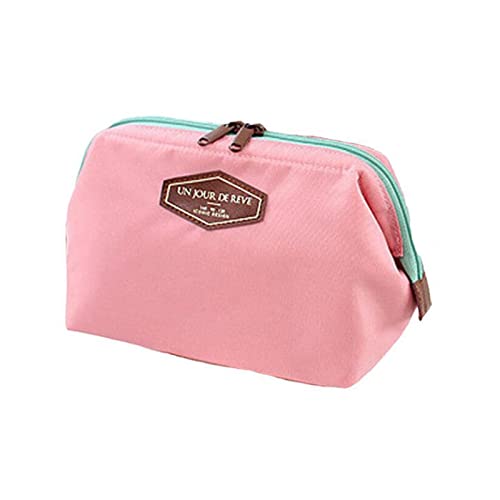 AQQWWER Schminktasche Women Lady Travel Makeup Bag Cosmetic Pouch Casual Purse Portable Packet Women Zipper Make Up Bag von AQQWWER