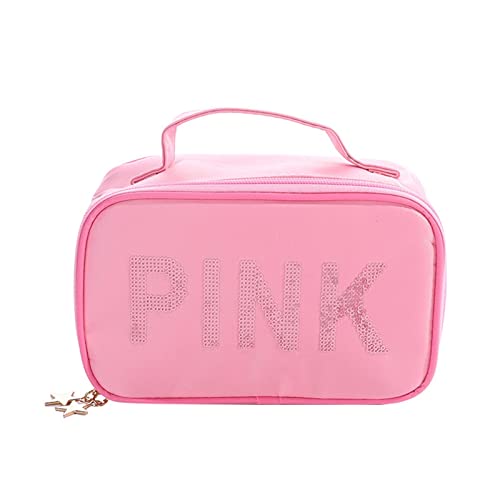 AQQWWER Schminktasche Women Multifunction Cosmetic Bag Travel Make Up Cases Travel Portable Small Cosmetic Bag von AQQWWER