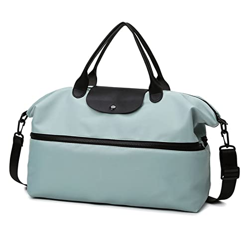 AQQWWER Umhängetaschen für Damen Travel Bag, Fitness Bag, Canvas, Nylon, Waterproof (Color : Blue) von AQQWWER