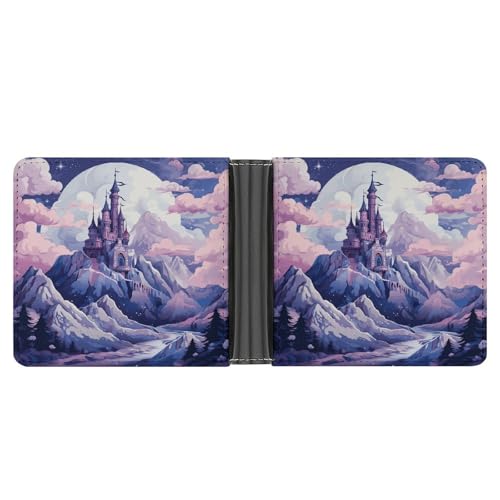 AQRJLPM Clouds over The Castle Wallet with Money Clip Leather Bifold Wallet Slim Credit Card Holder Gift for Men AQRJLPM Clouds over The Castle Wallet with Money Clip Leather Bifold Wallet Slim Credit Card Holder Gift for Men von AQRJLPM