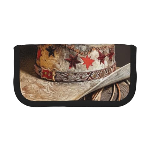 AQRJLPO Federmäppchen aus Segeltuch mit Lotusblumen-Druck, für Jungen, Mädchen, Damen, Kosmetik- und Schreibwaren-Organizer, Reißverschluss, Schreibtisch-Aufbewahrungstasche für Schule, Büro und von AQRJLPO