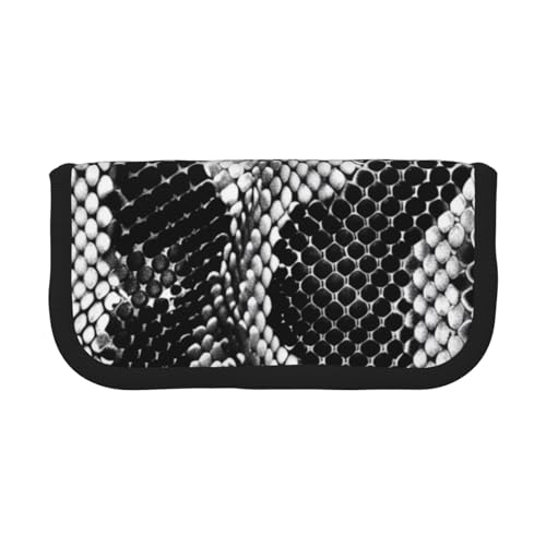 AQRJLPO Federmäppchen aus Segeltuch mit Schmetterlings-Aufdruck, für Jungen, Mädchen, Damen, Kosmetik- und Schreibwaren-Organizer, Reißverschluss, Schreibtisch-Aufbewahrungstasche für Schule, Büro und von AQRJLPO