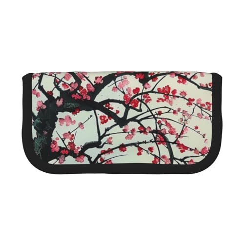 AQRJLPO Federmäppchen aus Segeltuch mit magischem Buchdruck, für Jungen, Mädchen, Damen, Kosmetik- und Schreibwaren-Organizer, Reißverschluss, Schreibtisch-Aufbewahrungstasche für Schule, Büro und von AQRJLPO