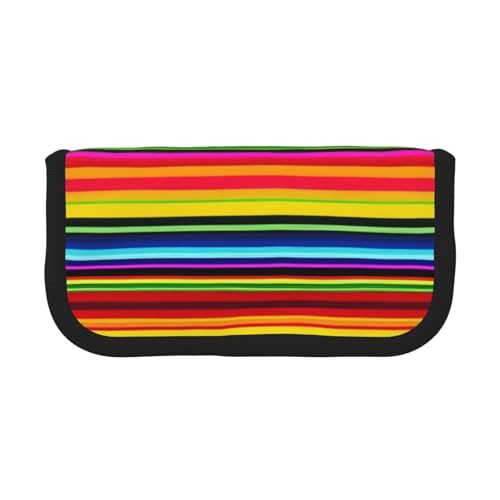 AQRJLPO Federmäppchen aus Segeltuch mit niedlichem Affen-Kunstdruck für Jungen, Mädchen, Frauen, Kosmetik- und Schreibwaren-Organizer, Reißverschluss-Schreibtisch-Aufbewahrungstasche für Schule, Büro von AQRJLPO