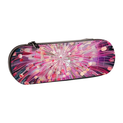 AQRJLPO Federmäppchen mit Feuerwerk-Kunstdruck, Leder, vielseitig verwendbar, Reise-Kosmetiktasche, Reißverschluss, Schreibtisch-Aufbewahrungsbox, kompaktes Geschenk für Schule, Büro, Reisen, Schwarz AQRJLPO Federmäppchen mit Feuerwerk-Kunstdruck, Leder, vielseitig verwendbar, Reise-Kosmetiktasche, Reißverschluss, Schreibtisch-Aufbewahrungsbox, kompaktes Geschenk für Schule, Büro, Reisen, Schwarz von AQRJLPO