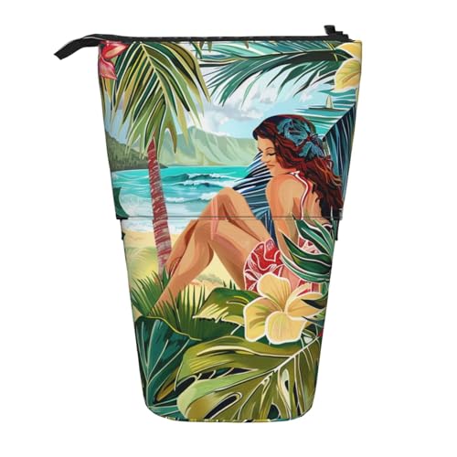 AQRJLPO Federmäppchen mit Hawaii-Kunstdruck, erweiterbar, für Reisen, Schreibwaren und Make-up-Tasche, Schreibtisch-Aufbewahrungsbox für Schule, Büro, Reisen, Schwarz , Einheitsgröße, Schulranzen AQRJLPO Federmäppchen mit Hawaii-Kunstdruck, erweiterbar, für Reisen, Schreibwaren und Make-up-Tasche, Schreibtisch-Aufbewahrungsbox für Schule, Büro, Reisen, Schwarz , Einheitsgröße, Schulranzen von AQRJLPO