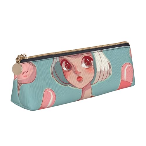 AQRJLPO Niedliches Federmäppchen mit Krankenschwestermotiv, niedliches Leder-Federmäppchen, Federmäppchen, Schulbedarf-Organizer, Make-up-Tasche für Jungen, Mädchen, Studenten, weiß, Einheitsgröße AQRJLPO Niedliches Federmäppchen mit Krankenschwestermotiv, niedliches Leder-Federmäppchen, Federmäppchen, Schulbedarf-Organizer, Make-up-Tasche für Jungen, Mädchen, Studenten, weiß, Einheitsgröße von AQRJLPO