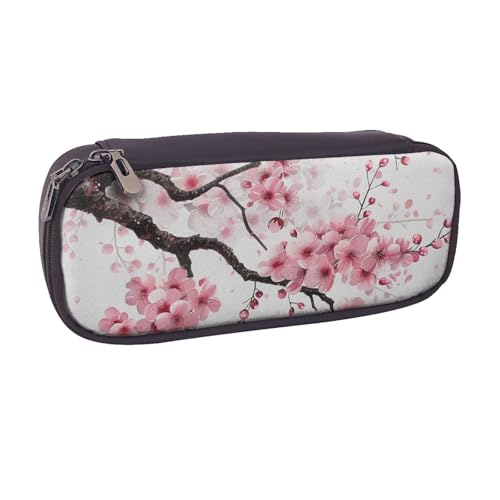 AQRJLPO Verlockende Kirschblüten Kunstdrucke, Flip-Leder-Federmäppchen, niedliches Stifteetui, Federmäppchen, Reise-Make-up-Tasche, Schreibwaren, Geschenk für Studenten, Mädchen, Jungen, Frauen AQRJLPO Verlockende Kirschblüten Kunstdrucke, Flip-Leder-Federmäppchen, niedliches Stifteetui, Federmäppchen, Reise-Make-up-Tasche, Schreibwaren, Geschenk für Studenten, Mädchen, Jungen, Frauen von AQRJLPO