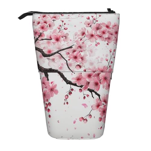 AQRJLPO Verlockendes Federmäppchen mit Kirschblüten-Kunstdruck, erweiterbar, für Reisen, Schreibwaren und Make-up-Tasche, Schreibtisch-Aufbewahrungsbox für Schule, Büro, Reisen, Schwarz AQRJLPO Verlockendes Federmäppchen mit Kirschblüten-Kunstdruck, erweiterbar, für Reisen, Schreibwaren und Make-up-Tasche, Schreibtisch-Aufbewahrungsbox für Schule, Büro, Reisen, Schwarz von AQRJLPO