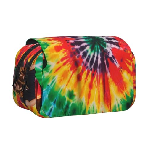 AQRJLPO Walrus Kunstdruck-Federmäppchen, doppellagig, Flip-Bleistifttasche, Stift-Organizer, Make-up-Tasche für Schule, Reisen und Arbeit, Batik-Hippies, Einheitsgröße, Schulranzen AQRJLPO Walrus Kunstdruck-Federmäppchen, doppellagig, Flip-Bleistifttasche, Stift-Organizer, Make-up-Tasche für Schule, Reisen und Arbeit, Batik-Hippies, Einheitsgröße, Schulranzen von AQRJLPO