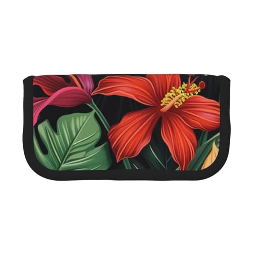 AQRJLPO Walrus Kunstdruck-Federmäppchen aus Segeltuch für Jungen, Mädchen, Frauen, Kosmetik- und Schreibwaren-Organizer, Reißverschluss, Schreibtisch-Aufbewahrungstasche für Schule, Büro und Reisen von AQRJLPO