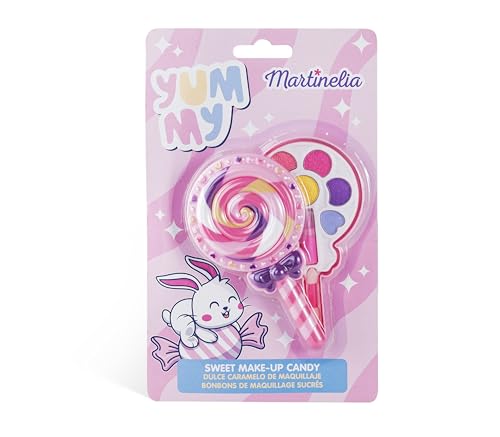 AQUARIUS MARTINELIA YUMMY SWEET MAKE-UP LOLLY, farbenfrohes Kinder Make-up Set, ideales Mädchen Geschenk, Kosmetik Spielzeug für Kinder von Martinelia