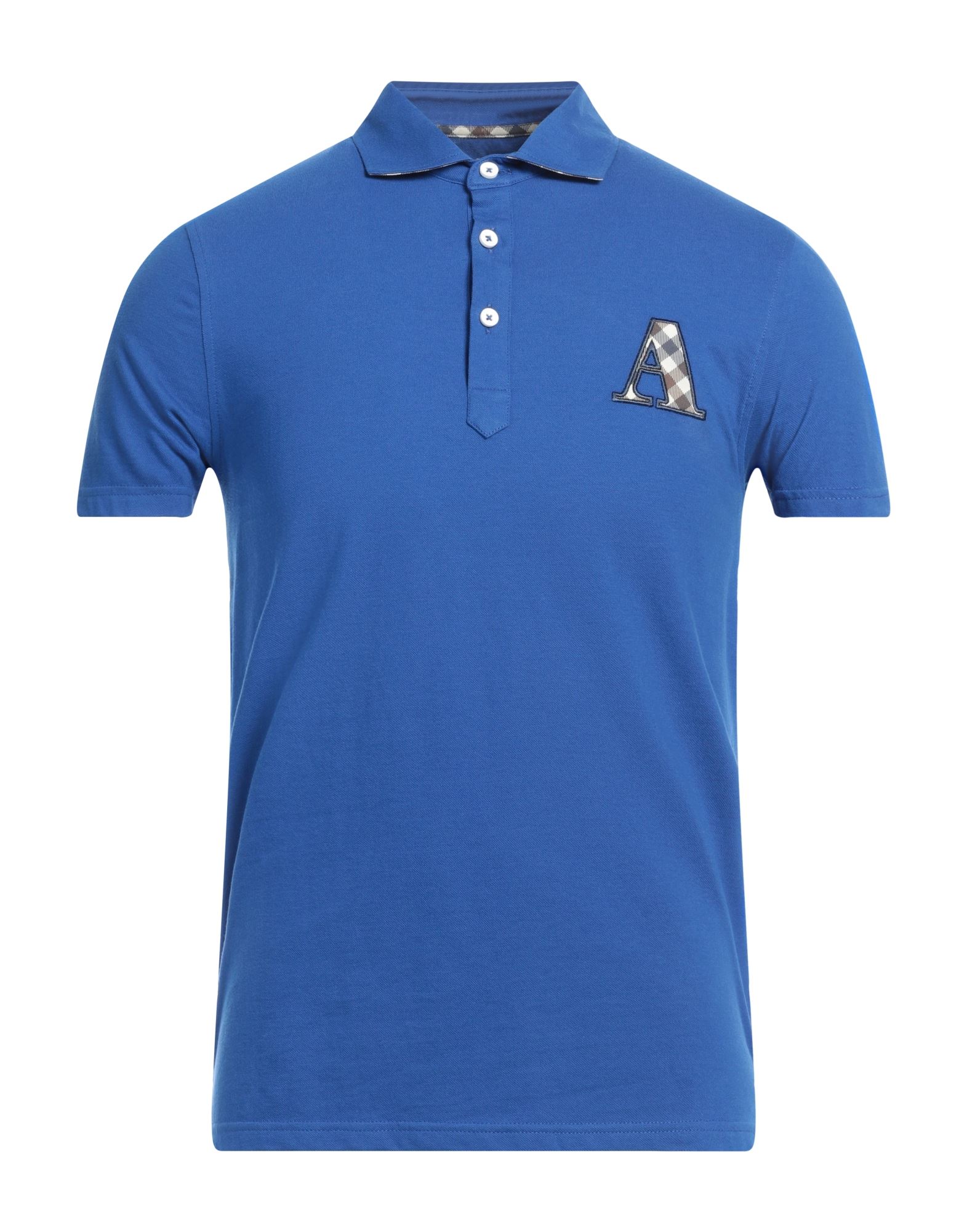 AQUASCUTUM Poloshirt Herren Blau von AQUASCUTUM