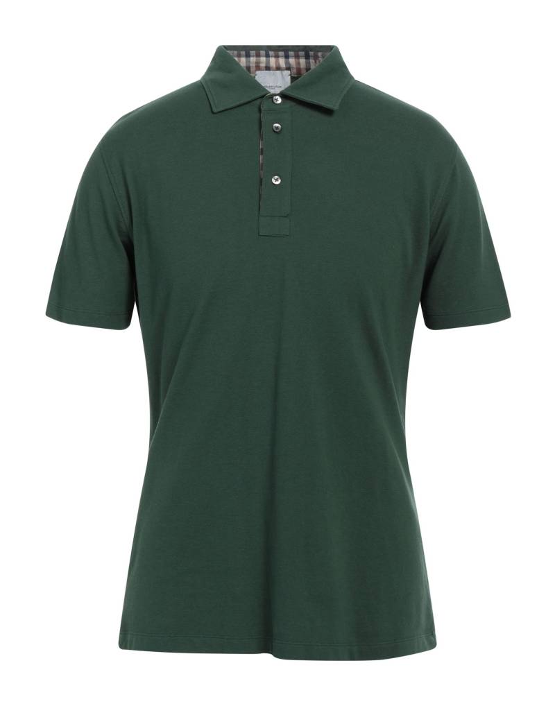 AQUASCUTUM Poloshirt Herren Dunkelgrün von AQUASCUTUM