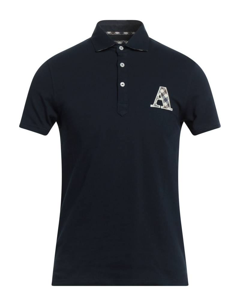 AQUASCUTUM Poloshirt Herren Nachtblau von AQUASCUTUM