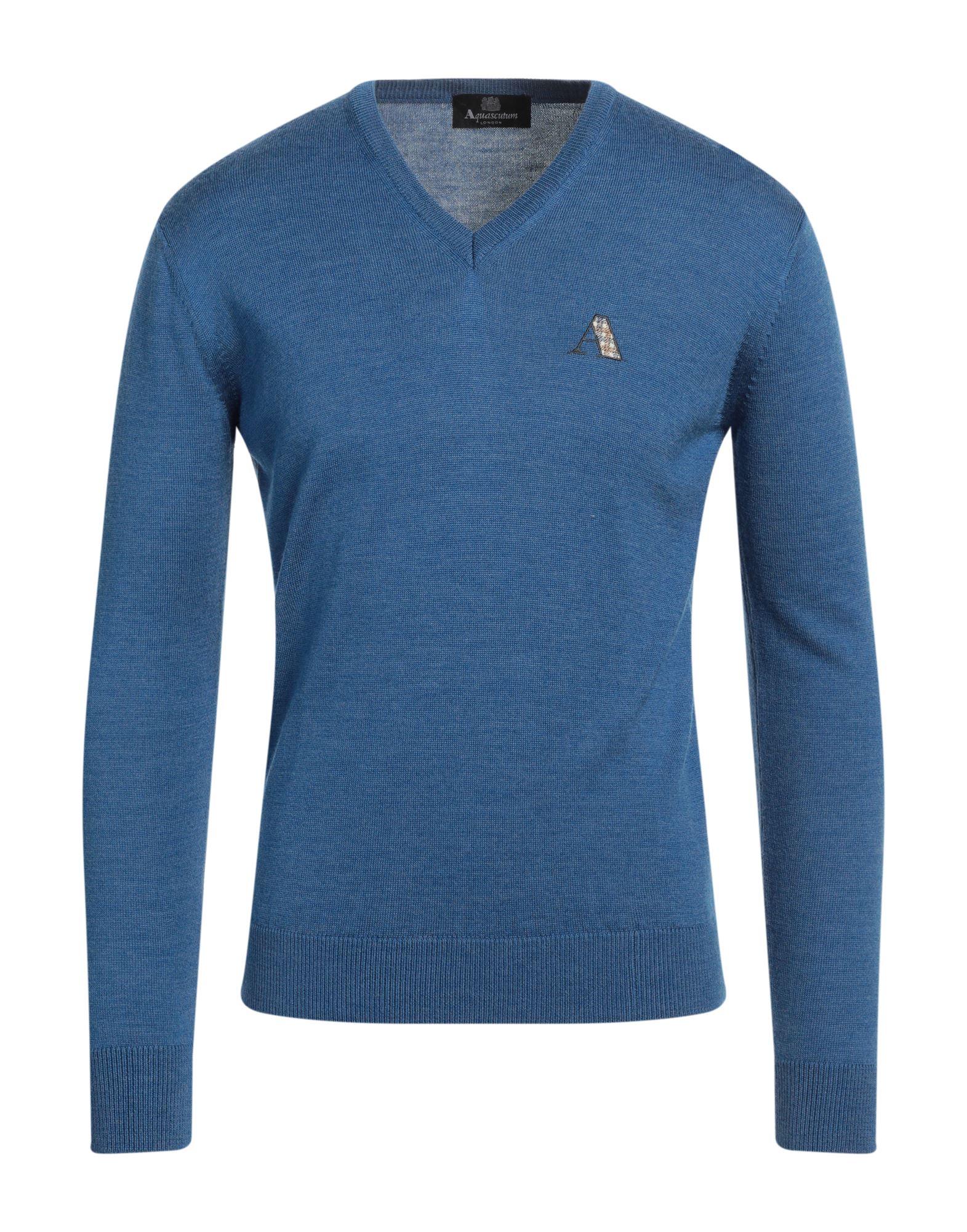 AQUASCUTUM Pullover Herren Blau von AQUASCUTUM