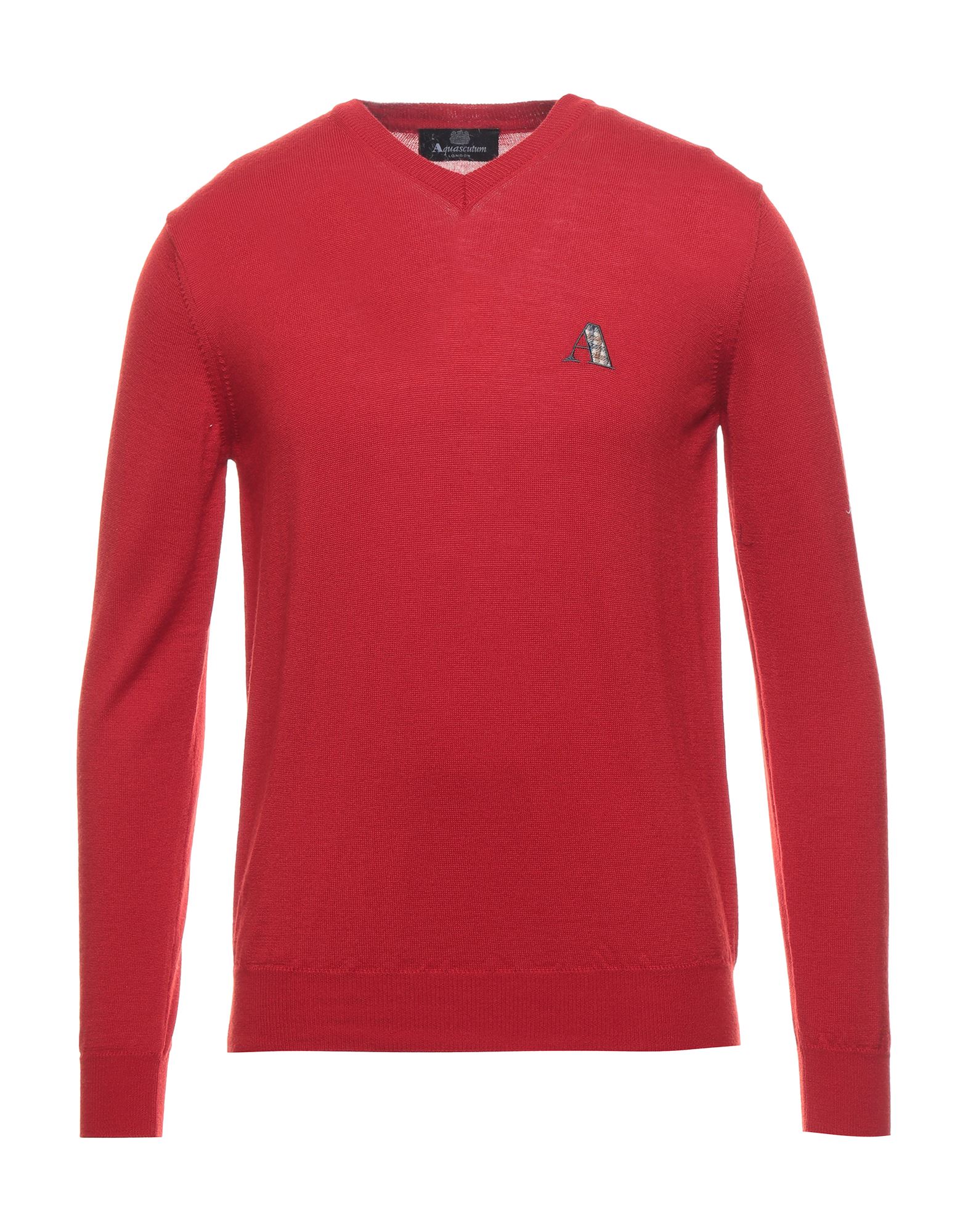 AQUASCUTUM Pullover Herren Rot von AQUASCUTUM