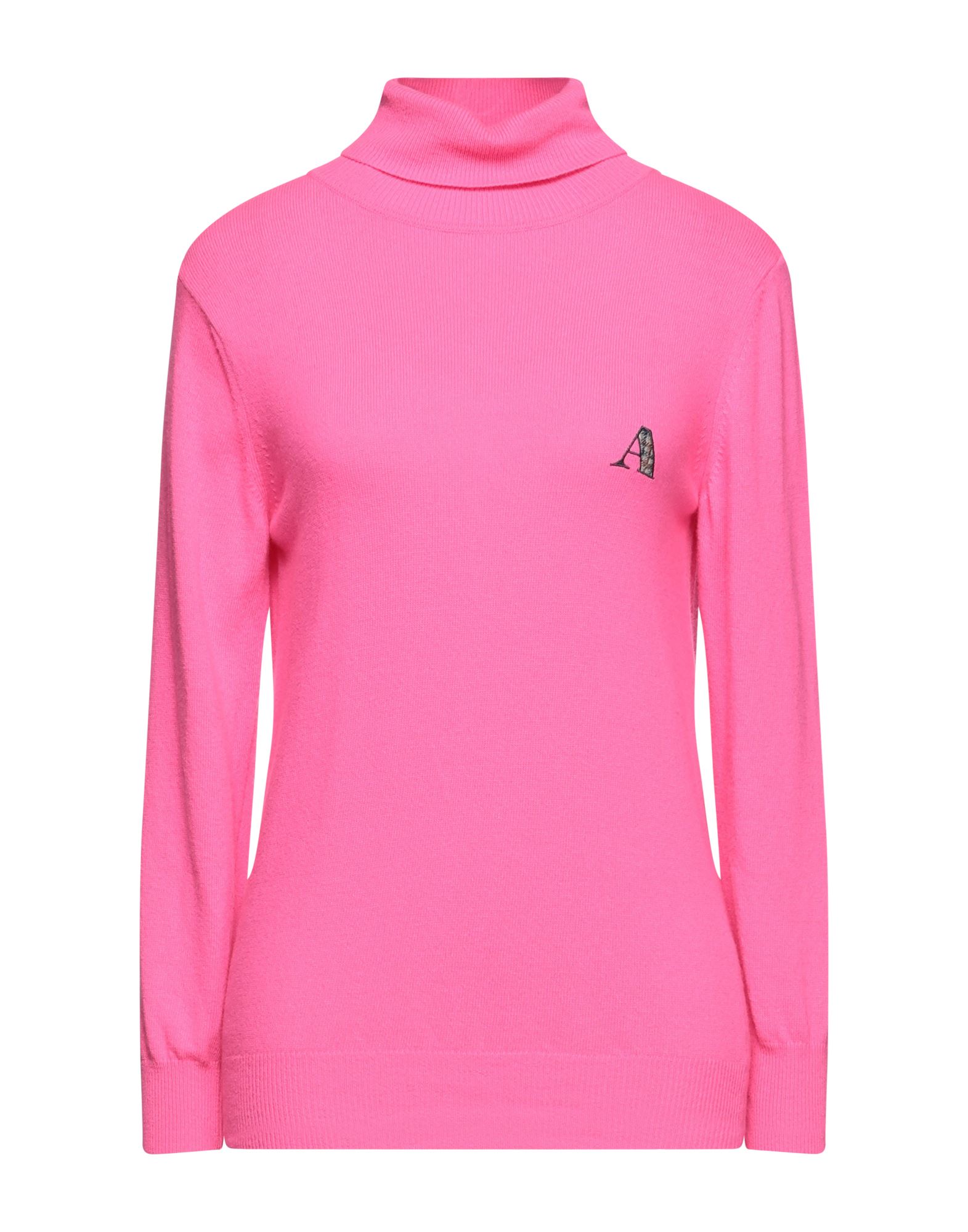 AQUASCUTUM Rollkragenpullover Damen Fuchsia von AQUASCUTUM