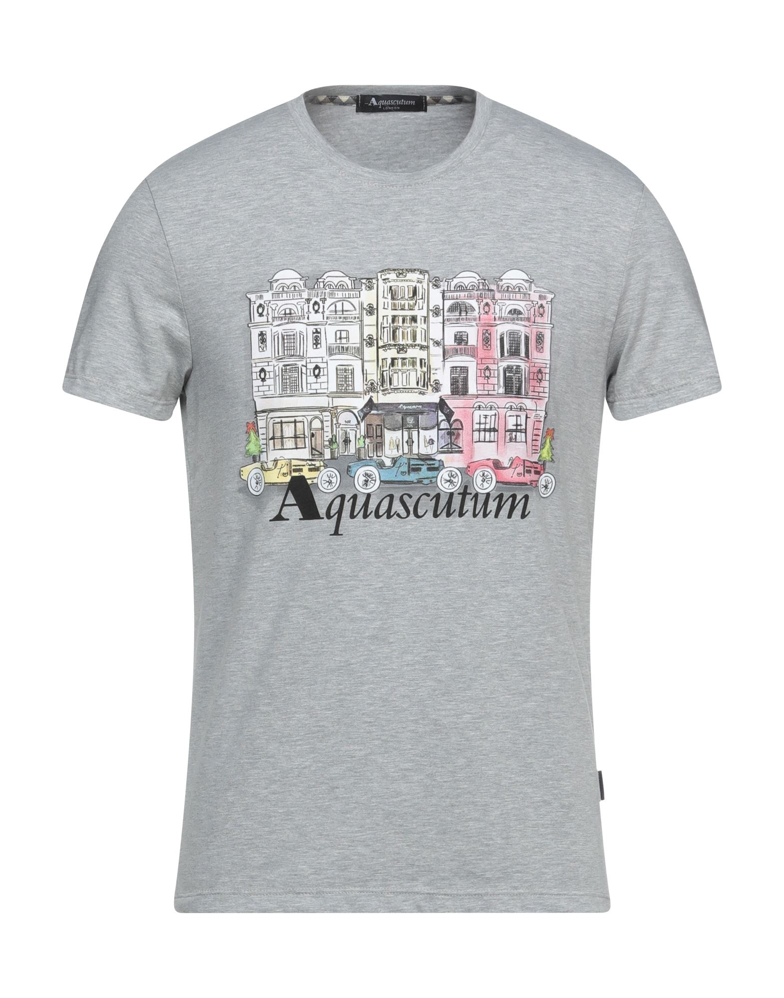 AQUASCUTUM T-shirts Herren Grau von AQUASCUTUM