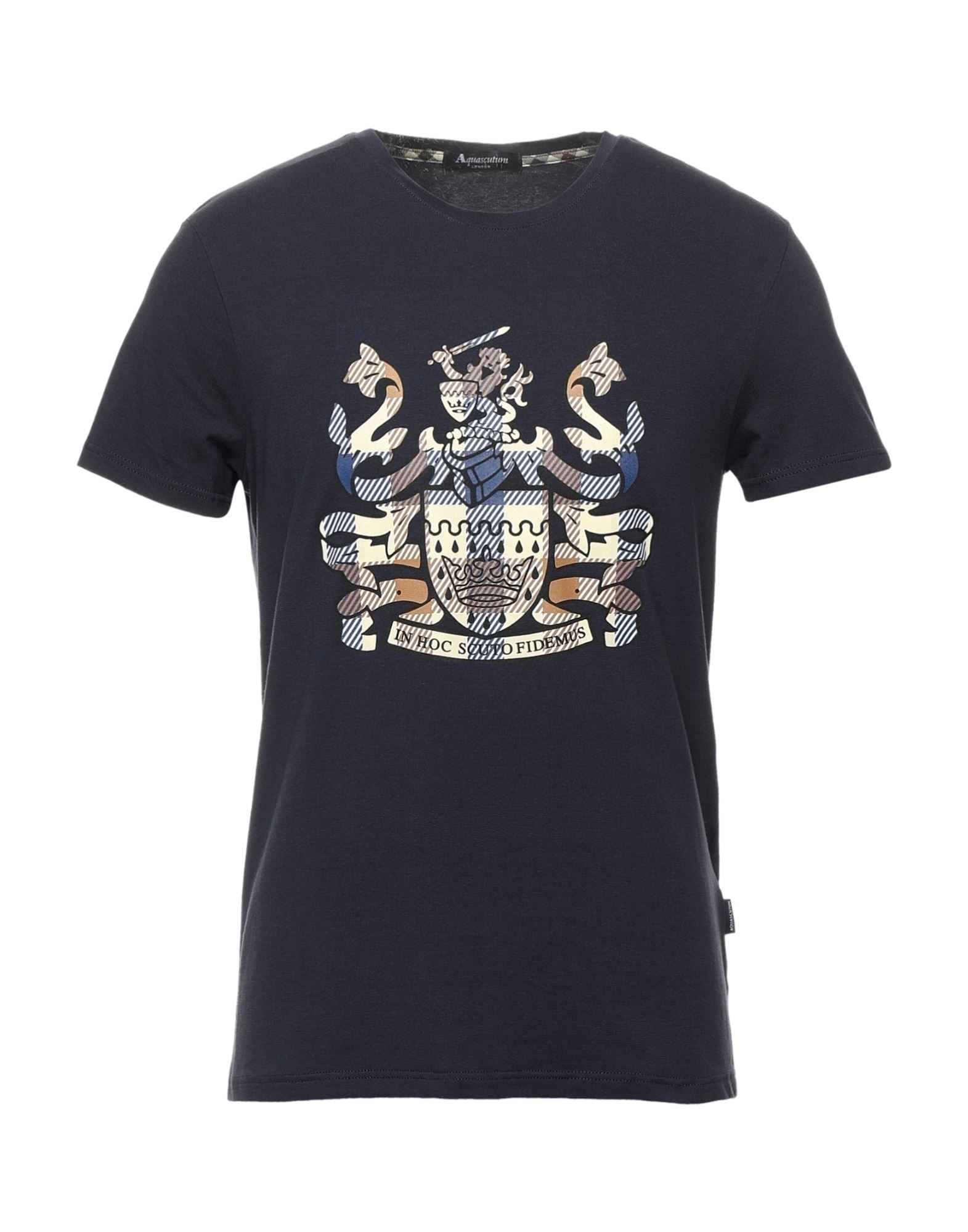 AQUASCUTUM T-shirts Herren Nachtblau von AQUASCUTUM