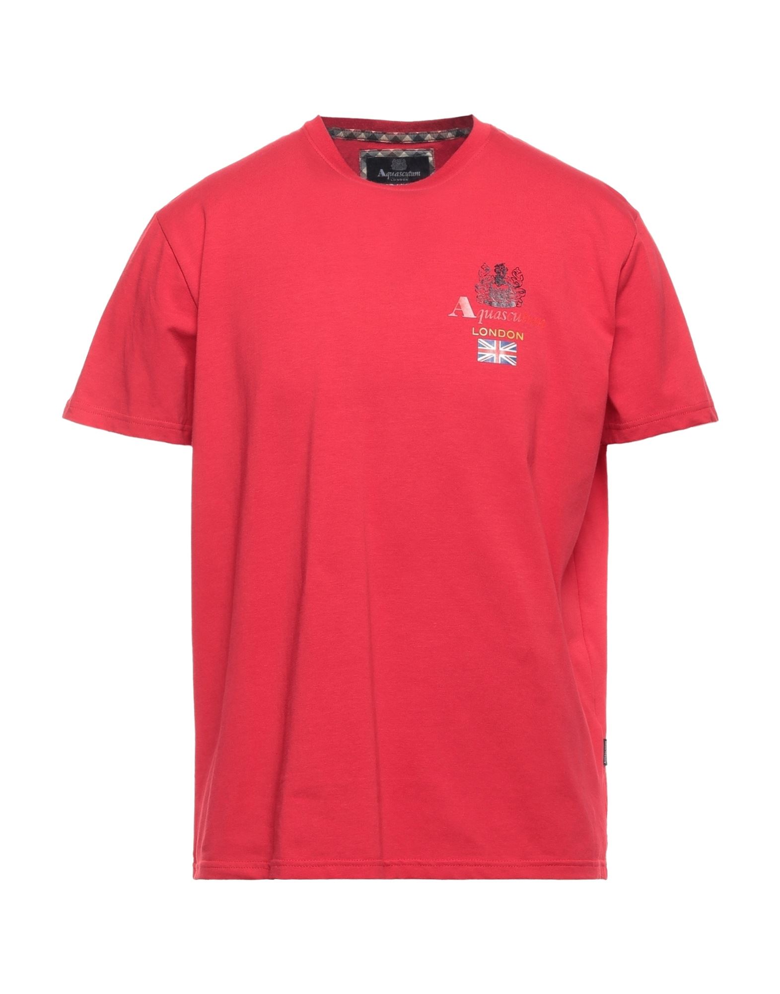 AQUASCUTUM T-shirts Herren Rot von AQUASCUTUM