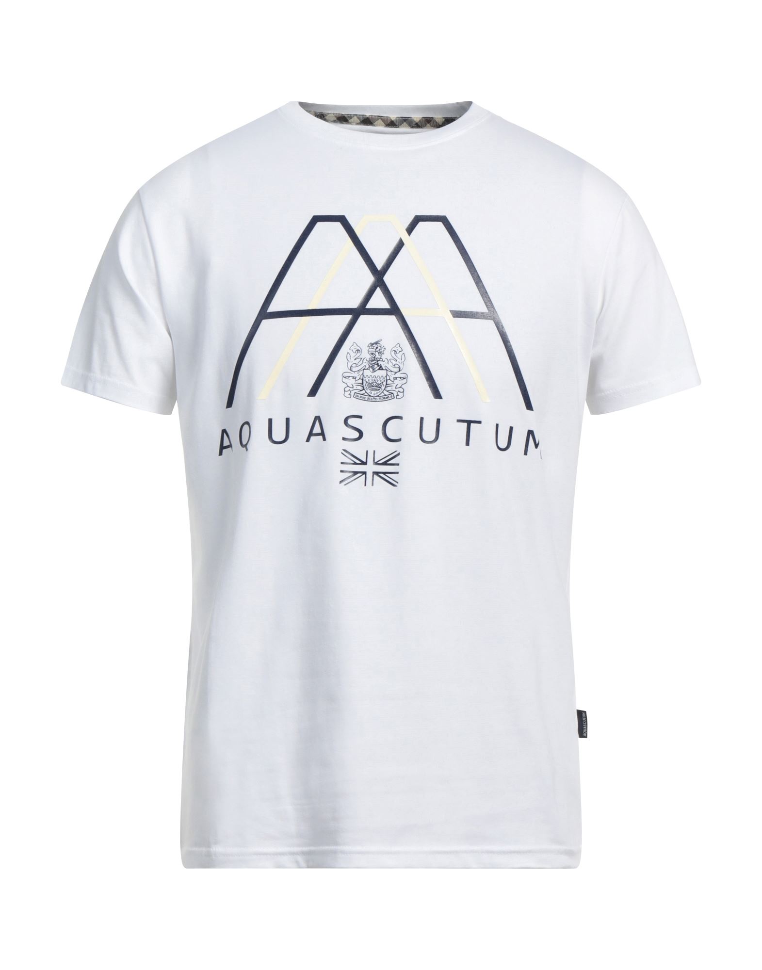 AQUASCUTUM T-shirts Herren Weiß von AQUASCUTUM