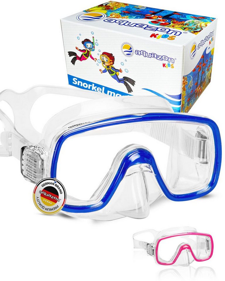 AQUAZON Taucherbrille FUN, Schnorchelbrille für Kinder 3-7 Jahre, tolle Passform von AQUAZON