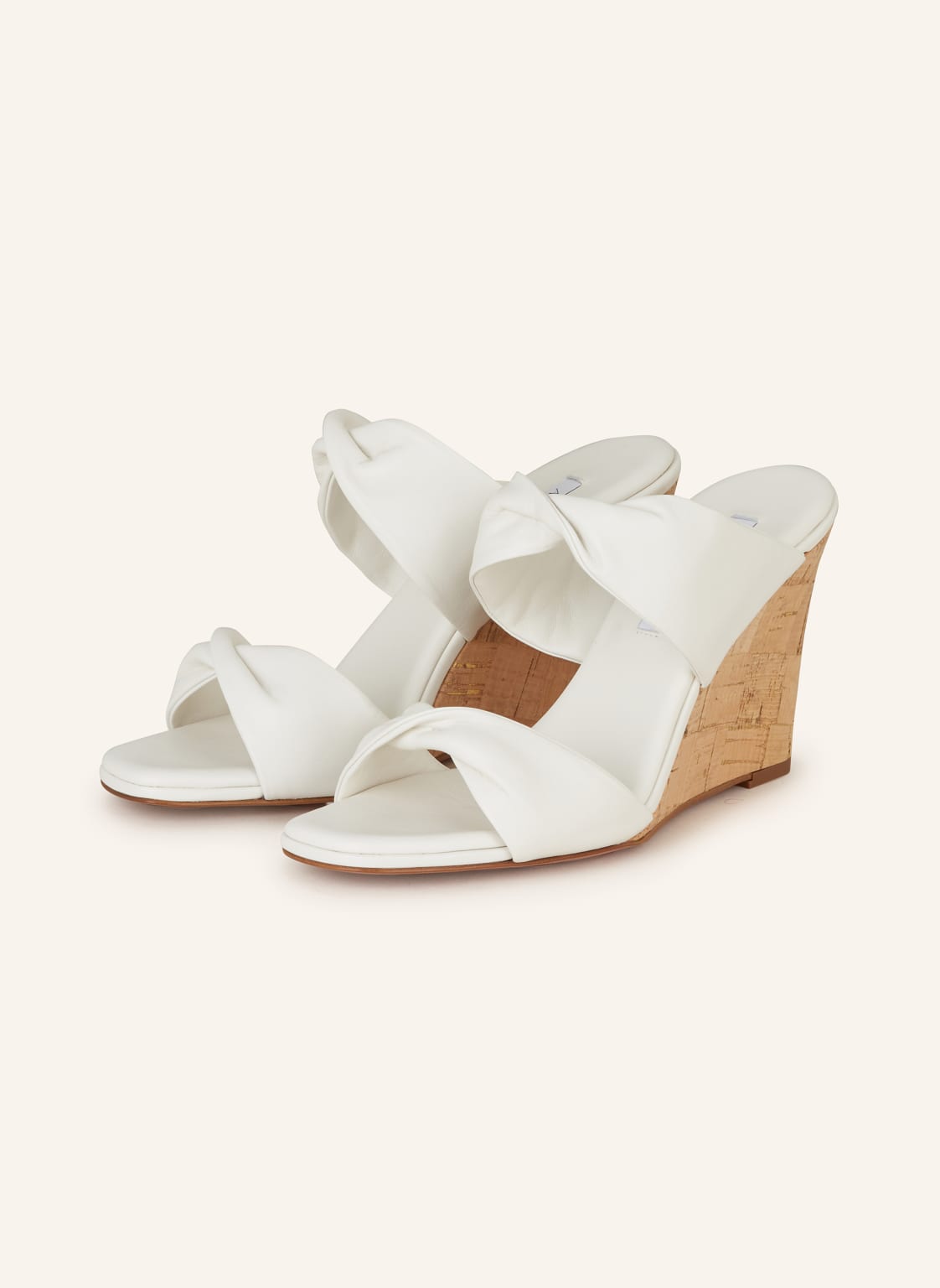 Aquazzura Wedges Twist weiss von AQUAZZURA