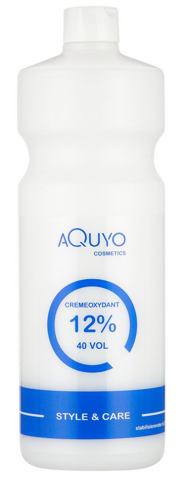 AQUYO Cosmetics Haarfarbe Creme Oxydant 12% Entwickler für Haarfärbung, Haartönung, Blondierung von AQUYO Cosmetics