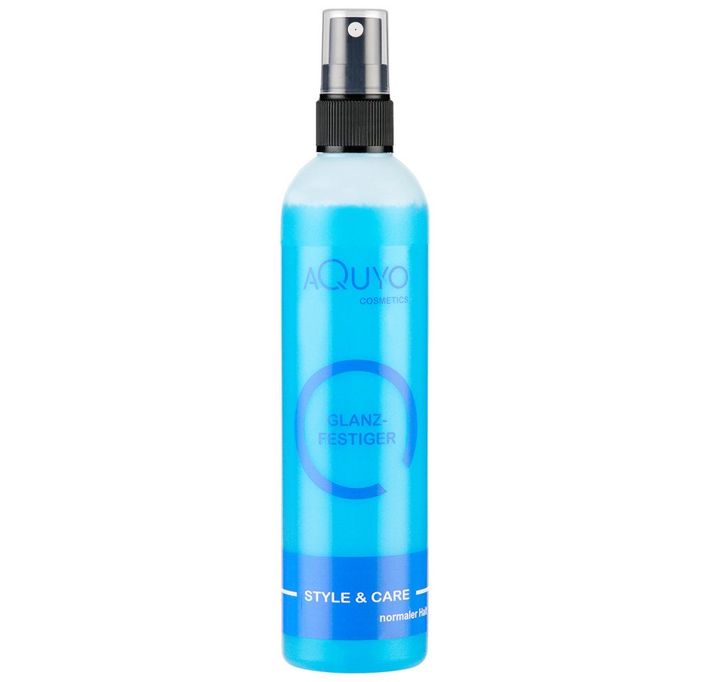 AQUYO Cosmetics Haarspray Glanzspray mit normalem Halt, zum Stylen und Frisieren der Haare, Haarstyling von AQUYO Cosmetics