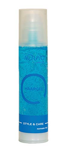 Haargel normaler Halt für Männer und Frauen (200ml) | Styling Gel für das tägliche Haarstyling | Hair Gel zum stylen und formen der Haare von AQUYO Cosmetics