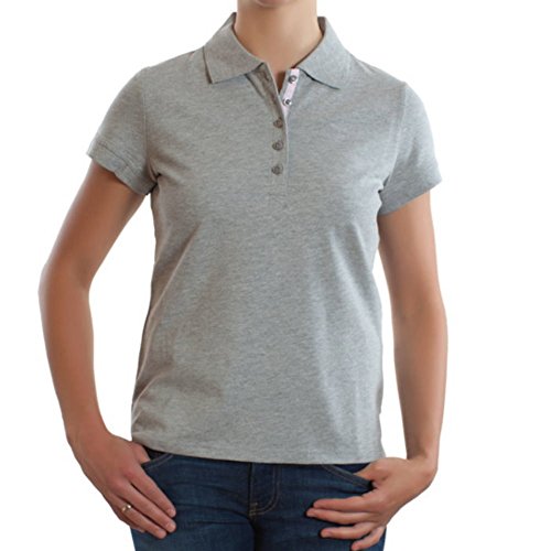 AR Line Damen Poloshirt, Farbe:Grau;Größe:L (44-46) von AR Line