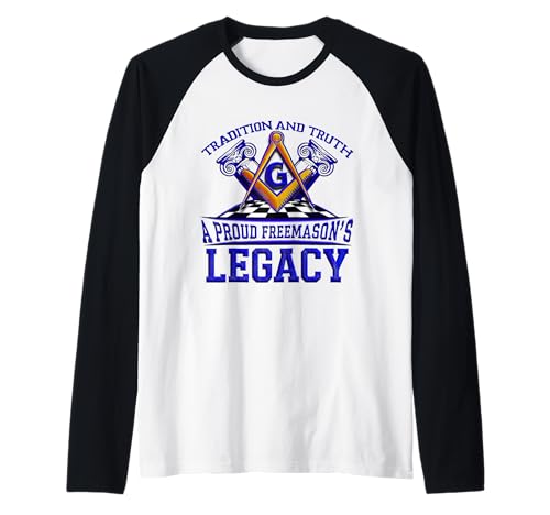 Herren Masonic_Symbol Tradition des Vermächtnisses eines stolzen Raglan Herren Masonic_Symbol Tradition des Vermächtnisses eines stolzen Raglan von AR-masonic