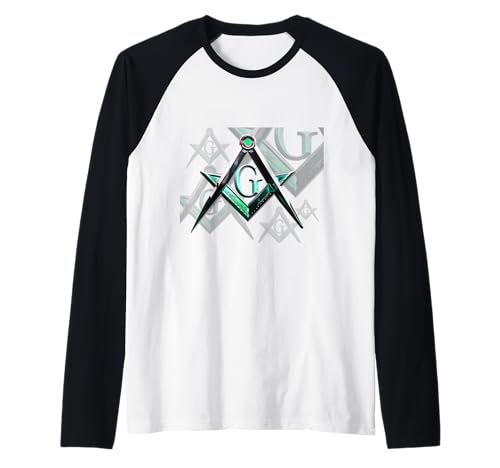 Herren Masonisch_Symbol mit künstlerisch masonisch Logo_Style mm Raglan Herren Masonisch_Symbol mit künstlerisch masonisch Logo_Style mm Raglan von AR-masonic