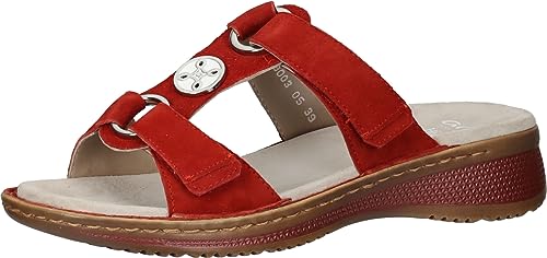 ara Damen Flacher Slipper, Rot, 39 EU von ARA