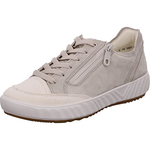 ARA Damen Avio Sneaker, Bianco Kalk, 38 EU Weit von ARA