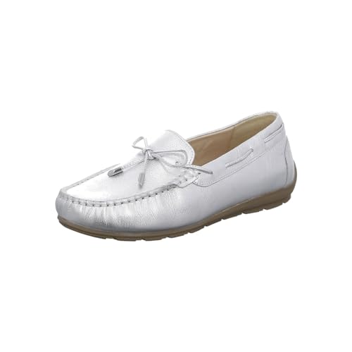 ara Damen Alabama Mokassin, Silber, 39 EU ara Damen Alabama Mokassin, Silber, 39 EU von ARA